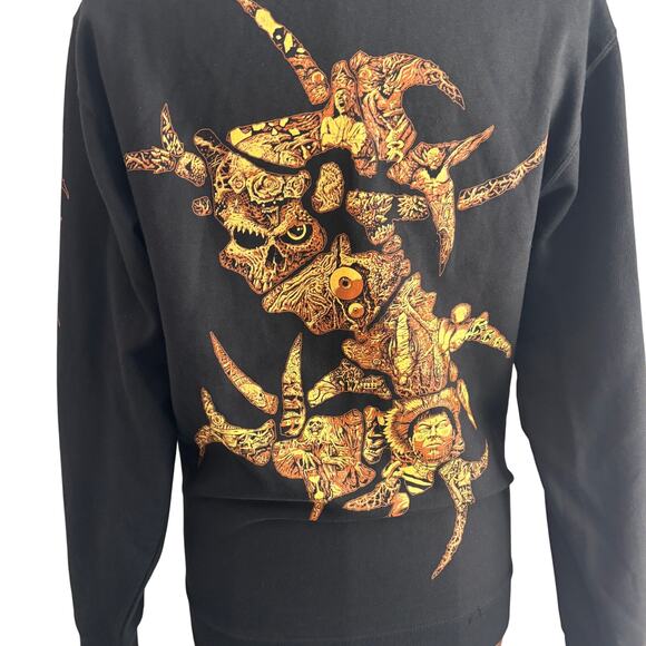 SEPULTURA 40th Anniversary Discography Hoodie Black Unisex Small Zip Sweatshirt - Picture 7 of 10